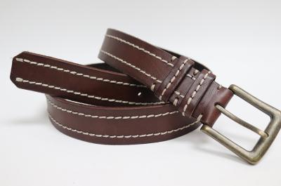 ステッチレザーベルト